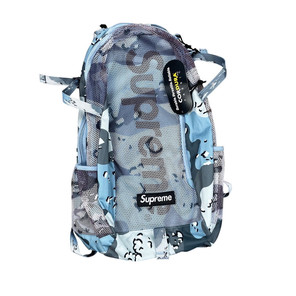Supreme | Bags | Supreme Ss2 Mesh Backpack Blue Chocolate Chip